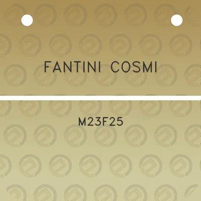 fantini-cosmi-m23f25