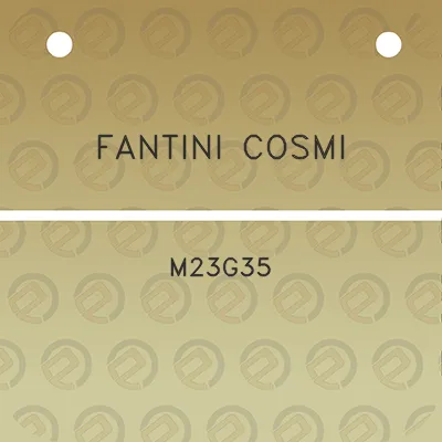 fantini-cosmi-m23g35