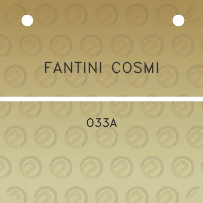 fantini-cosmi-o33a