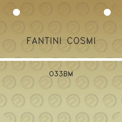 fantini-cosmi-o33bm