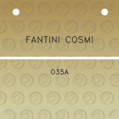 fantini-cosmi-o35a