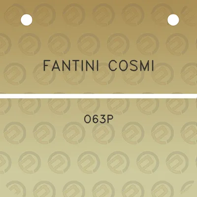 fantini-cosmi-o63p