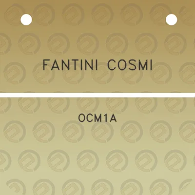 fantini-cosmi-ocm1a