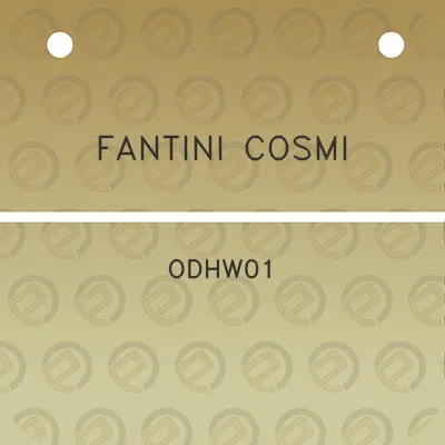 fantini-cosmi-odhw01