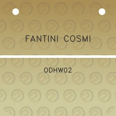 fantini-cosmi-odhw02