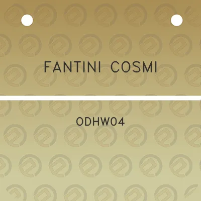 fantini-cosmi-odhw04