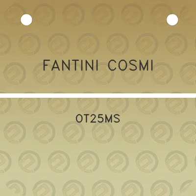 fantini-cosmi-ot25ms