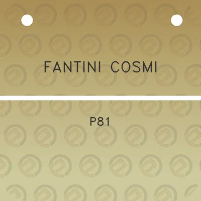 fantini-cosmi-p81