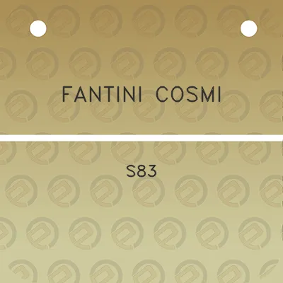 fantini-cosmi-s83