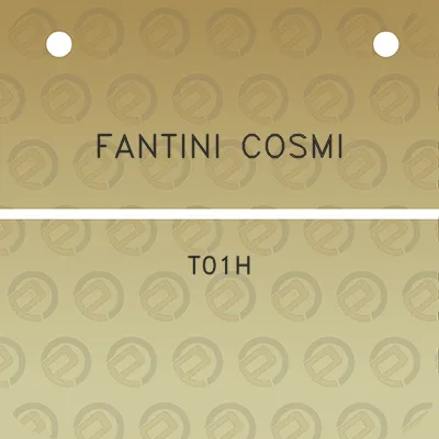 fantini-cosmi-t01h