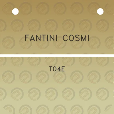 fantini-cosmi-t04e