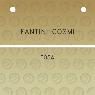 fantini-cosmi-t05a