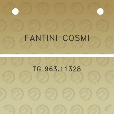 fantini-cosmi-tg-96311328