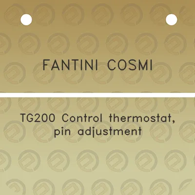 fantini-cosmi-tg200-control-thermostat-pin-adjustment