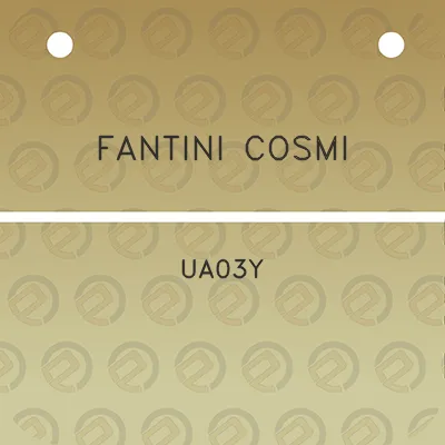 fantini-cosmi-ua03y