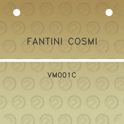 fantini-cosmi-vm001c