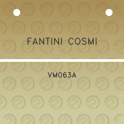 fantini-cosmi-vm063a