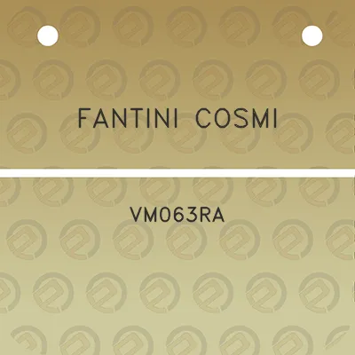 fantini-cosmi-vm063ra