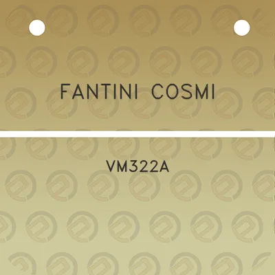 fantini-cosmi-vm322a