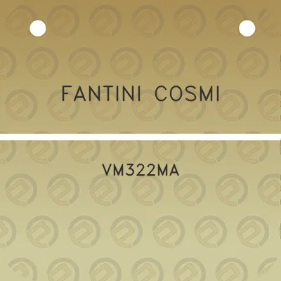 fantini-cosmi-vm322ma