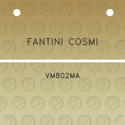 fantini-cosmi-vm802ma