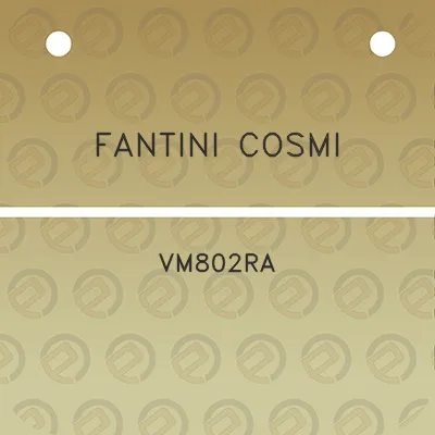 fantini-cosmi-vm802ra