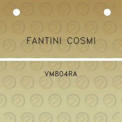 fantini-cosmi-vm804ra