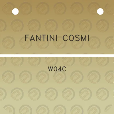 fantini-cosmi-w04c