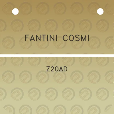 fantini-cosmi-z20ad