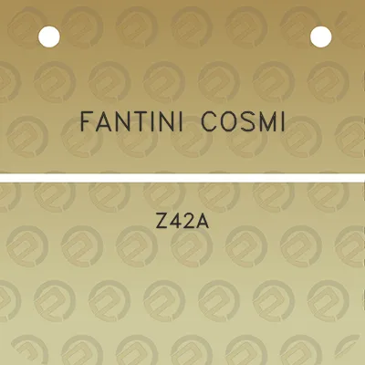 fantini-cosmi-z42a