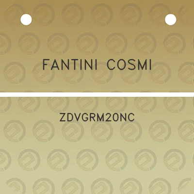 fantini-cosmi-zdvgrm20nc