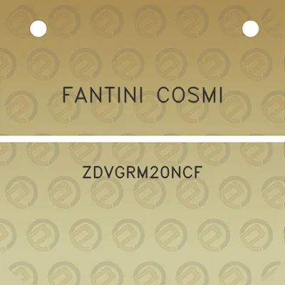 fantini-cosmi-zdvgrm20ncf