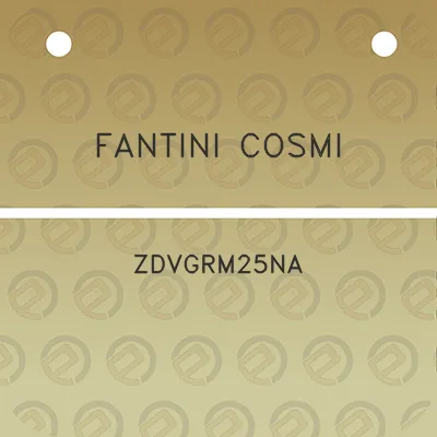 fantini-cosmi-zdvgrm25na