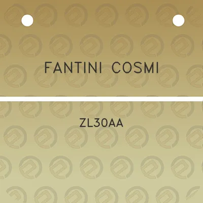 fantini-cosmi-zl30aa