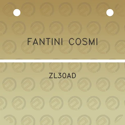 fantini-cosmi-zl30ad