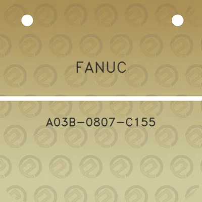 fanuc-a03b-0807-c155