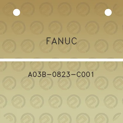 fanuc-a03b-0823-c001