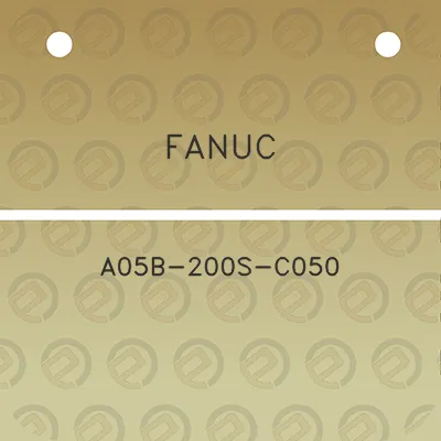 fanuc-a05b-200s-c050