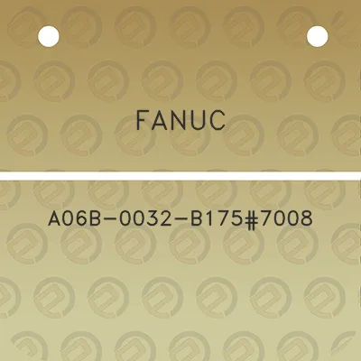 fanuc-a06b-0032-b1757008