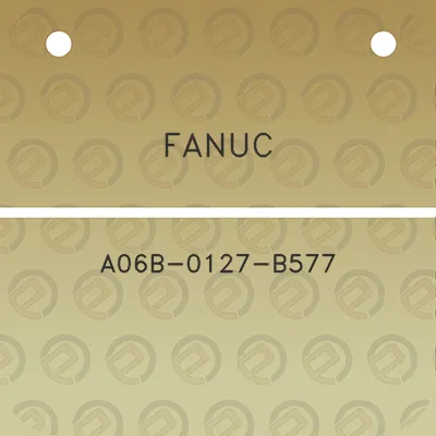 fanuc-a06b-0127-b577