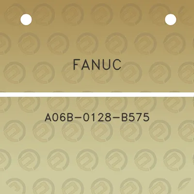 fanuc-a06b-0128-b575