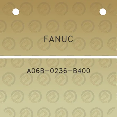 fanuc-a06b-0236-b400