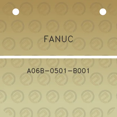 fanuc-a06b-0501-b001