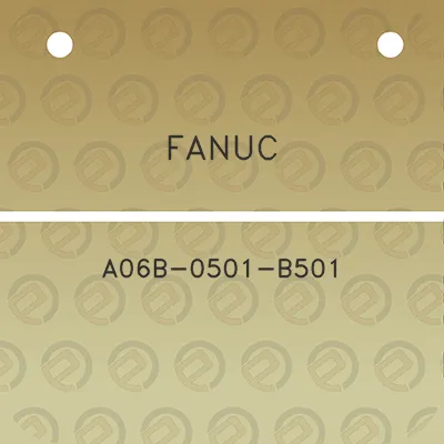 fanuc-a06b-0501-b501