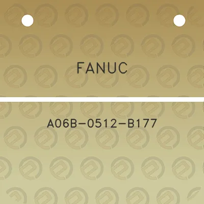 fanuc-a06b-0512-b177