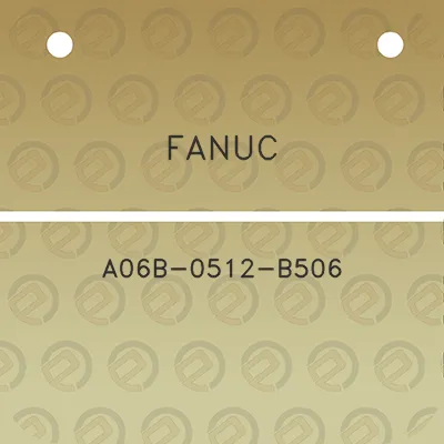 fanuc-a06b-0512-b506