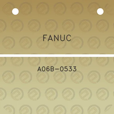 fanuc-a06b-0533