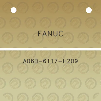 fanuc-a06b-6117-h209