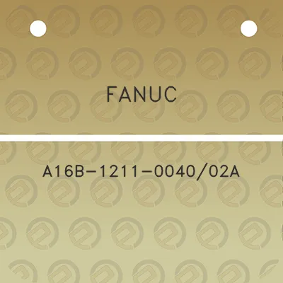 fanuc-a16b-1211-004002a