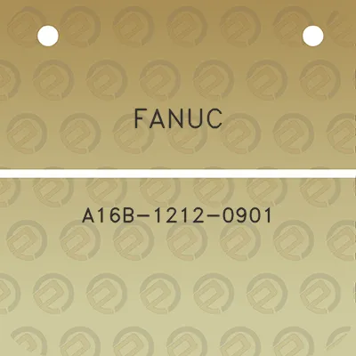 fanuc-a16b-1212-0901